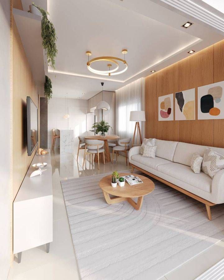 Ambiente interno planejado do Mirage Residence